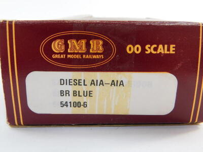 An Airfix 00 gauge diesel locomotive, AIA-AIA, BR blue livery, 54100-6, boxed. - 5