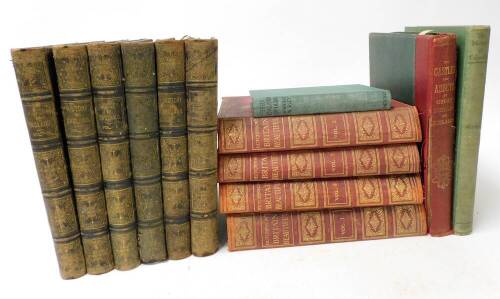 Hume and Smollett, The History Of England, in six volumes, published by The Tyne Publishing Company Limited, Hutchinson's Beautiful Britain, in four volumes, The Martyrs of Tolpuddle, Castles and Abbeys of Great Britain and Ireland, etc.