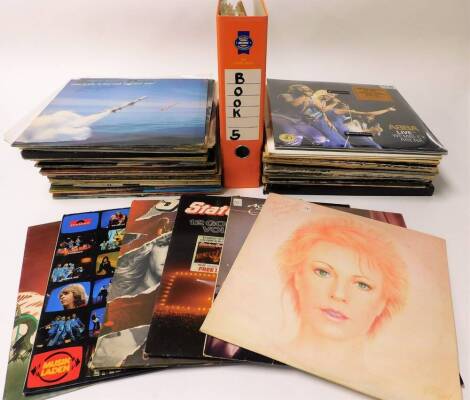 Various records, popular music, 33rpm, etc., to include Abba The Very Best Of, Gold, The Best Of box set, Hits 3, Hits 2, The Hits, Abba Gold, Elvis Presley Are You Lonesome Tonight, Heartbreak Hotel, Lets Be Friends, I Got Lucky, etc. (a quantity)