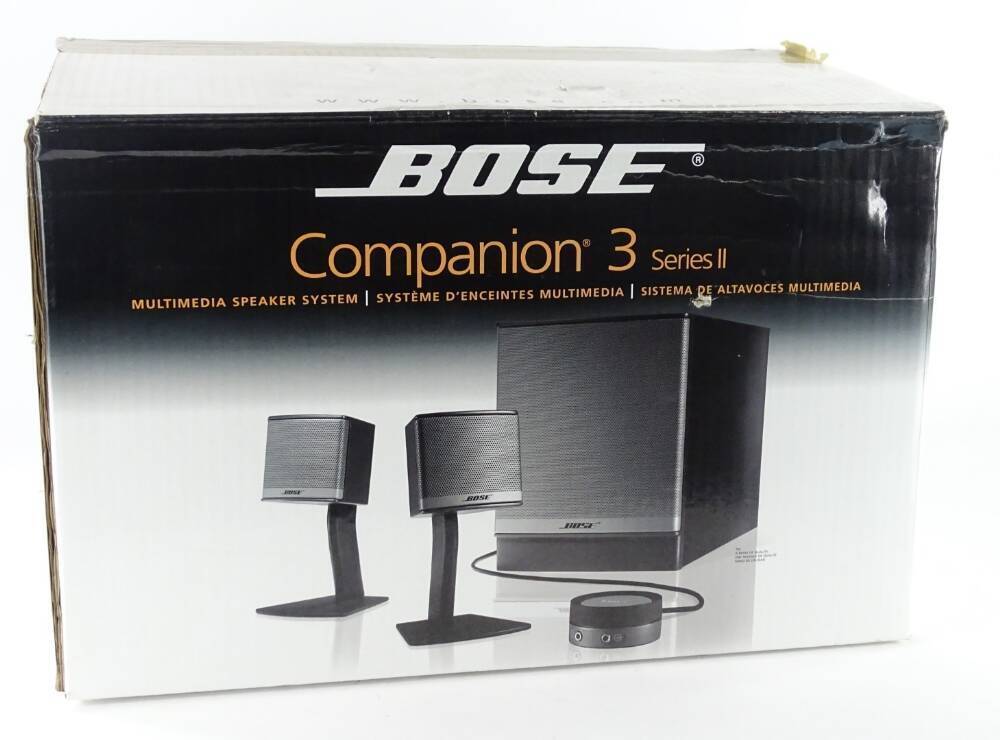 Bose® Companion® 3 Système d'enceintes multimédia