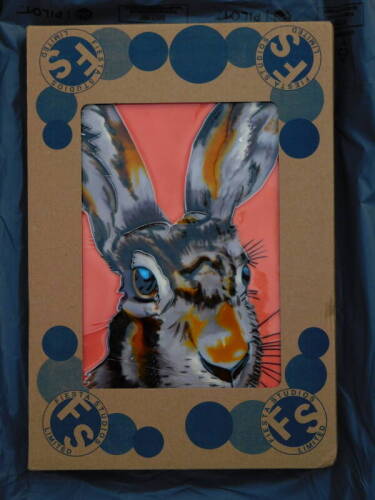 An East Urban Home Another Mad Hare Day wall decor, RRP £33.99.