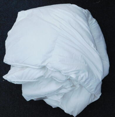 A goose feather and down 13.5 tog duvet, RRP £46.99.