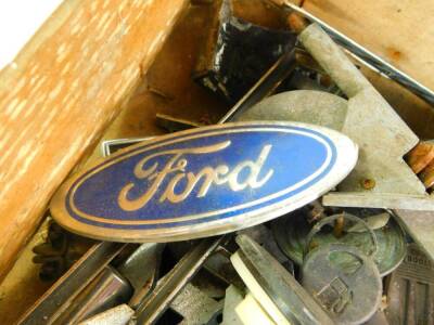 Metal car badges, to include Austin 2200., Ford., Freight Rover., VW and Triumph. (a quantity) - 3