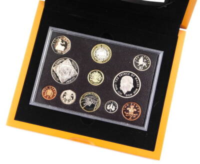 A Royal Mint Queen's Diamond Jubilee Collection of Silver Proof Crowns, twenty four, on two trays, cased and boxed, with certificate. - 2