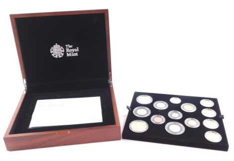 A Royal Mint United Kingdom 2017 Premium Proof Coin Set, cased and boxed, with certificate.