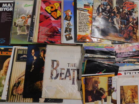 1980s LP records, T'pau., Bob Welch and Firestar, together with musical, film music and easy listening, and 1980's pop singles. (a quantity)