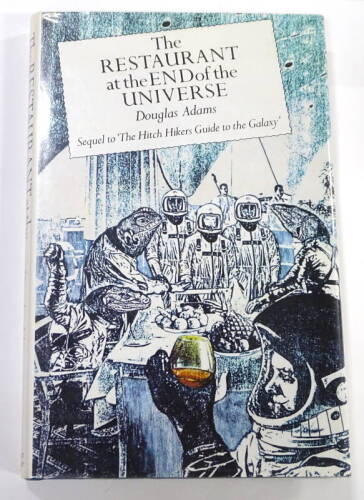 Adam's (Douglas) The Restaurant at the End of the Universe FIRST EDITION original publisher's boards, dust-jacket, 8vo,1980.