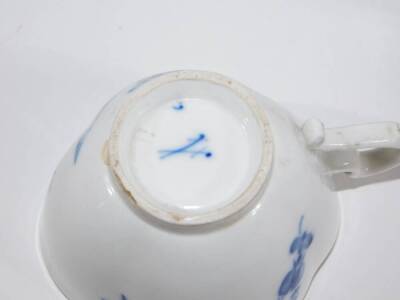 A group of Meissen and other blue and white porcelain tea ware. (a quantity) - 3