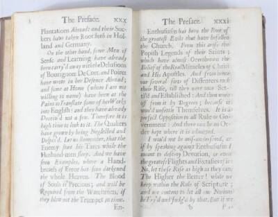 Quakerism.- THE SNAKE IN THE GRASS: OR SATAN TRANSFORMED INTO AN ANGEL OF LIGHT... third edition, contemporary calf, tooled in blind, 8vo, C. Brome, 1698. - 3