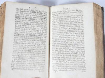 Quakerism.- THE SNAKE IN THE GRASS: OR SATAN TRANSFORMED INTO AN ANGEL OF LIGHT... third edition, contemporary calf, tooled in blind, 8vo, C. Brome, 1698. - 4