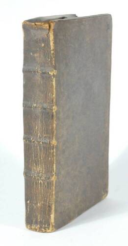 [Sergeant (John)] SOLID PHILOSOPHY ASSERTED AGAINST THE FANCIES OF THE IDEISTS, FIRST EDITION, contemporary calf, tooled in blind, 8vo, R. Clavil, 1697.