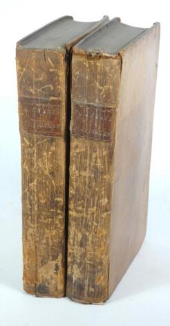 Johnson (Samuel) A DICTIONARY OF THE ENGLISH LANGUAGE 2 vol., sixth edition, contemporary calf, W. Strahan, 1778.