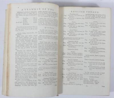 Johnson (Samuel) A DICTIONARY OF THE ENGLISH LANGUAGE 2 vol., sixth edition, contemporary calf, W. Strahan, 1778. - 3