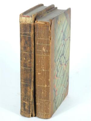 Murray (Lindley) ENGLISH GRAMMAR..., contemporary calf, York, 1824 § Martin (Thomas) A PHILOLOGICAL GRAMMAR OF THE ENGLISH LANGUAGE, contemporary half calf over patterned boards, C. & J. Rivinton et al, 1824.