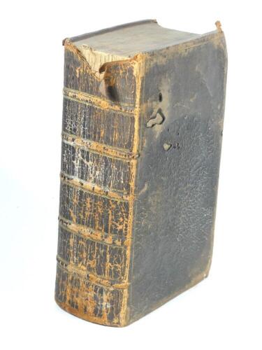 James (R.) PHARMOCOPOEIA UNIVERSALIS; OR A NEW UNIVERSAL ENGLISH DISPENSORY... contemporary calf, worn, 8vo, J. Hodges, 1747.