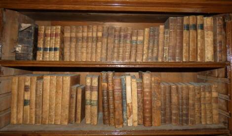 Classics.- Cicero (M.T.) SELECT ORATIONS 2 vol., T. Carnegy, 1777 § Flacci (Quinti Horatio) OPERA, 2 vol., engraved plates, G. Sandby, 1749 § Demosthenes.- SELECT ORATIONS, J. Pote & J. Rivington, 1778 §; and 52 others, similar, mainly 18th century leathe