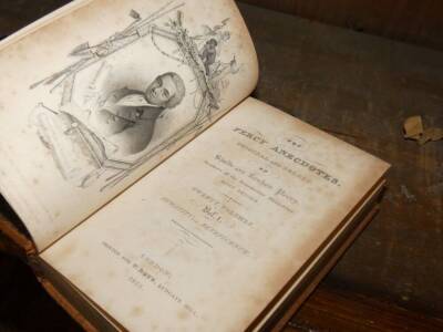 Percy (Scholto & Ruben) THE PERCY ANECDOTES, 20 vol., engraved titles and frontispieces, contemporary calf, morocco spine labels, a few vols with chips to spine, 12mo, 1821-25. - 4