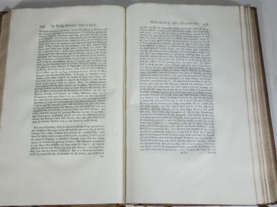 Stanley (D.).- Sidney (Philip, Sir) ARCADIA MODERNIZ'D BY MRS STANLEY woodcut title vignette, contemporary panelled calf, worn, spine gilt, folio, n.p. 1725. - 4