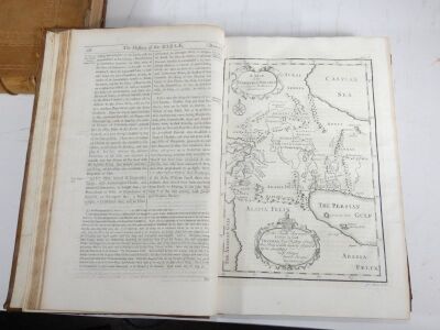 Stackhouse (Thomas) A NEW HISTORY OF THE HOLY BIBLE... title in red and black, half-titles, imprimatur leaf, vignettes, engraved frontispiece, plates and maps, contemporary reversed calf, folio, S. Austen, 1742-74. - 3