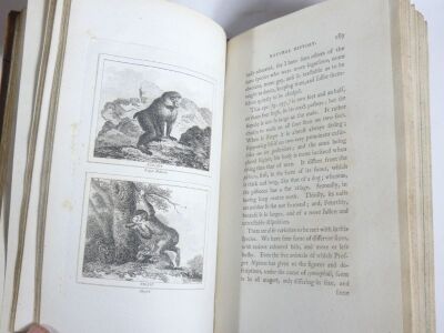 Buffon (Comte de) BARR'S BUFFON 14 vol., engraved plates, contemporary calf, 8vo, 1797. - 6