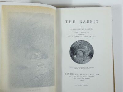 Fur Feather and Fin Series.- THE GROUSE, 1894; THE PHEASANT, 1895; THE PARTRIDGE, 1894; THE HARE, 1896; THE RABBIT, 1898; SNIPE AND WOODCOCK, 1903; THE TROUT, 1898; and a duplicate and a vol. of Badminton Library (Cricket), publisher's cloth, 8vo. (9) - 3