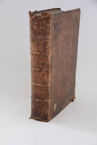 More (Henry) A COLLECTION OF SEVERAL PHILOSOPHICAL WRITINGS contemporary panelled calf, folio, J. Downing, 1712.