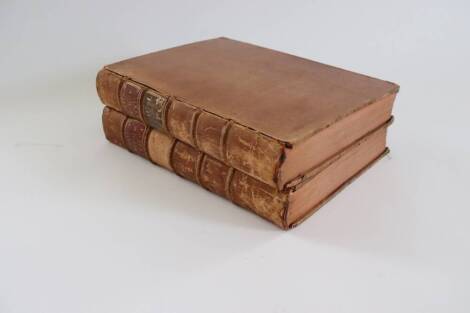 Robertson (William) THE HISTORY OF AMERICA 2 vol., half-titles, contemporary calf, 4to, W. Strahan & T. Cadell, 1777.