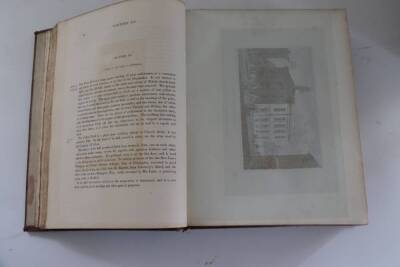 Whittock (Nathaniel) A NEW AND COMPLETE HOSTORY OF THE COUNTY OF YORK 3 vol., engraved plates, tissue guards, 4to, ornate tooled Morocco, 4to, 1832. - 5