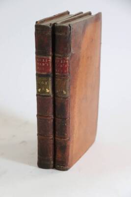 Sulivan (Richard Joseph) A TOUR THROUGH PARTS OF ENGLAND, SCOTLAND AND WALES IN 1778... 2 vol., contemporary calf, 8vo, 1785.