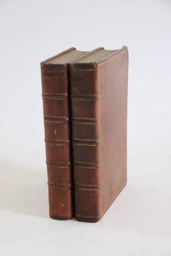 Dunn (John) A COLLECTION OF CURIOUS OBSERVATIONS...ON THE NATIONS OF AFRICA 2 vol., contemporary calf, 8vo, 1750.