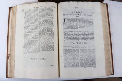 Churchill (Awnsham & John) A COLLECTION OF VOYAGES AND TRAVELS... 8 vol., third edition, frontispieces, additional engraved titles, engraved maps and plates, many folding, contemporary calf, spines gilt, morocco spine label, folio, H. Lintot & J. Osbourne - 4