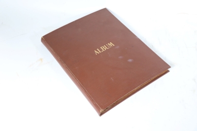 1874 UK Parliament.- an album containing around 200 cut signatures of important nineteenth century politicians including Gladstone and Disraeli as well as all MP's from that parliament.