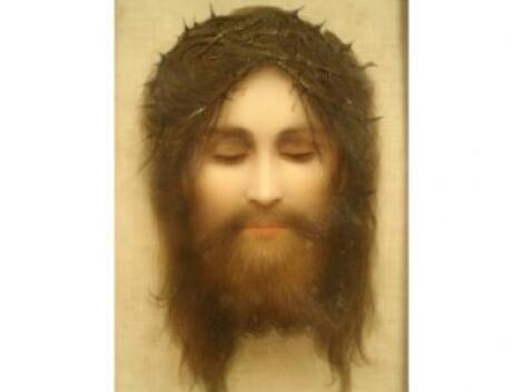 19thC Continental School. Jesus Christ - Crown of Thorns