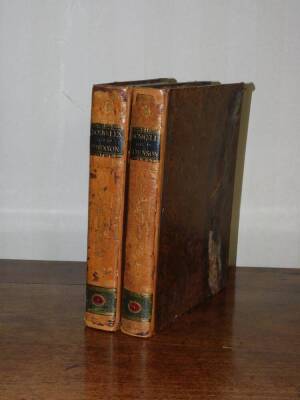 Boswell (James) LIFE OF SAMUEL JOHNSON 2 vol., folding engraved frontispieces, light damp-staining to outer edges of first few quires of each vol. contemporary tree calf, rebacked, worm at extremities, 4to, C. Dilly, 1791.