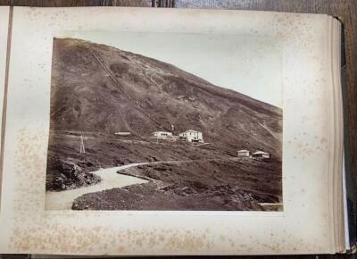 Grand Tour.- Photograph album.- an oblong folio photo album showing typical Grand Tour scenes, containing around 100+ photographs, and another album. (2) - 9