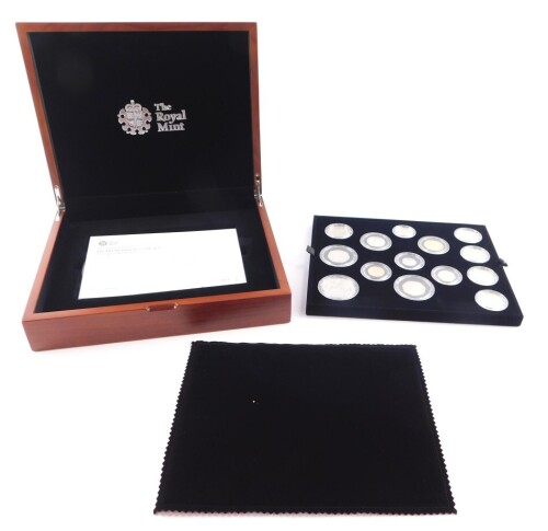 A Royal Mint United Kingdom 2018 Premium Proof Coin Set, limited edition, cased and boxed, with certificate.