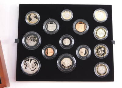 A Royal Mint United Kingdom 2018 Premium Proof Coin Set, limited edition, cased and boxed, with certificate. - 2