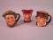 Three Royal Doulton large character jugs - "Paddy"