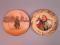 Two Royal Doulton series ware plates "The Jester" and "Tony Weller"