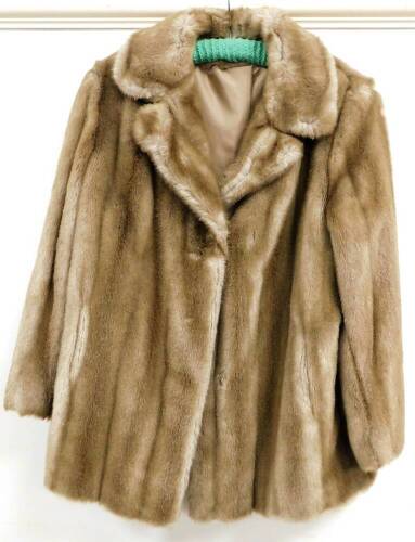 An Astraka of London half length fur coat