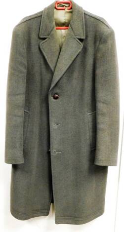 A Burton's menswear coat, with brown buttons, size L. (AF)