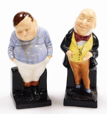 Three named ceramics, to include a Beswick character jug, a Royal Doulton Fat Boy figure, and a Royal Doulton Macabre figure. (3) - 5