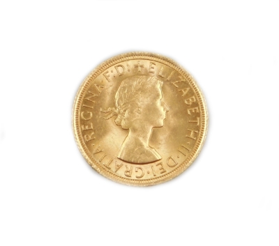 An Elizabeth II full gold sovereign, dated 1965. - 2