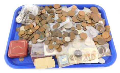 A large quantity of British and foreign coins.