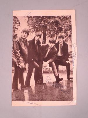 The Beatles - monochrome print