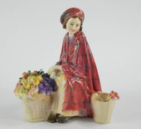 A Royal Doulton figure of Bonnie Lassie HN1626.