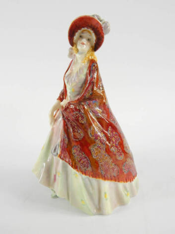 A Royal Doulton figure of The Paisley Shawl HN1392.