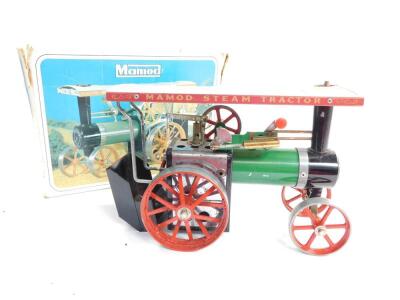 A Mamod steam traction engine, TE1A, boxed. - 2