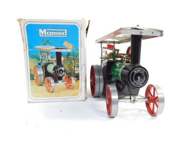 A Mamod steam traction engine, TE1A, boxed. - 3