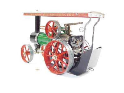 A Mamod steam traction engine, TE1A, boxed. - 4